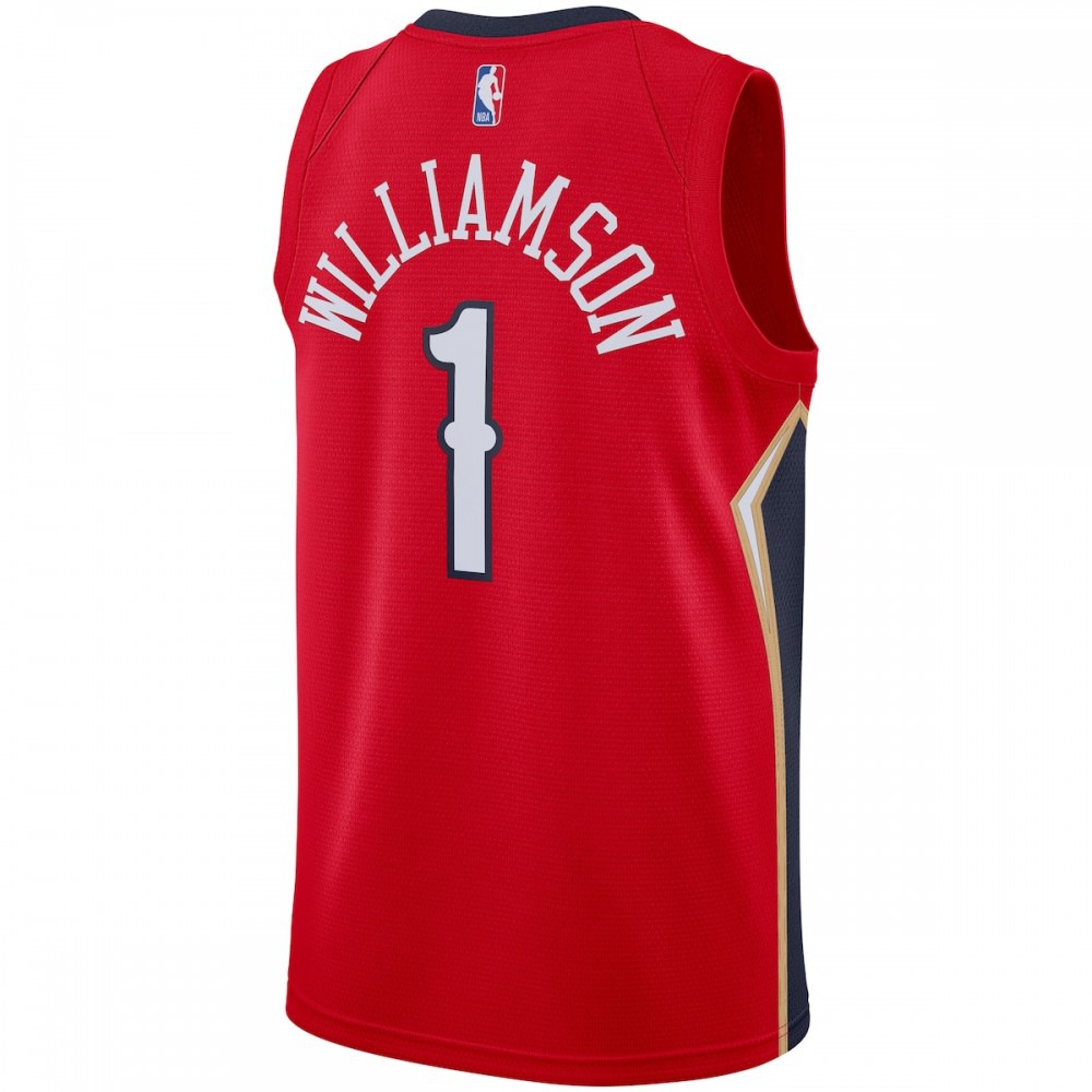Zion Williamson New Orleans Pelicans 2019/2020 Swingman Jersey - Statement Edition - Red-Pro Kit Vault | Brand New 26/27 Sports Jerseys